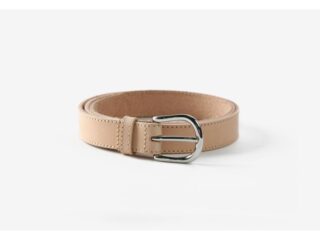 La Guêpe - Fine ceinture femme en cuir nude  8083  Choisir