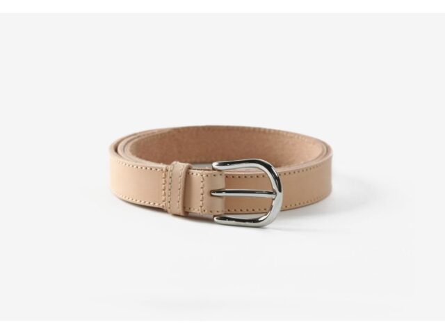La Guêpe - Fine ceinture femme en cuir nude – 8083  Choisir