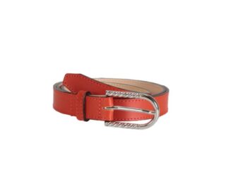 La Guêpe - Fine ceinture femme en cuir orange 5082 Choisir