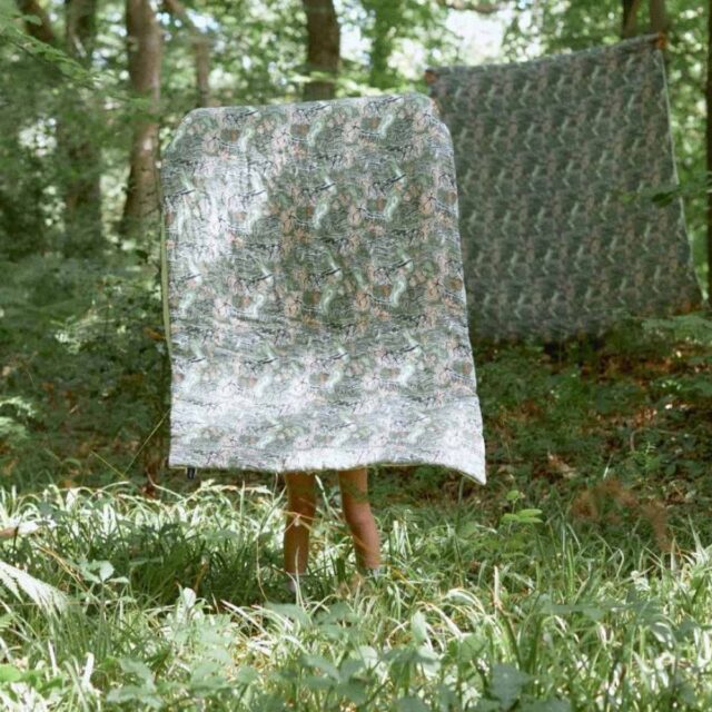 Embrin - Courtepointe en Lin - Faune Sauvage