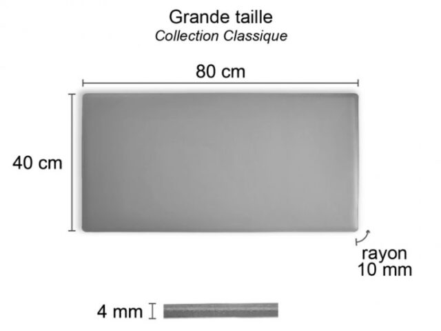 Lavoisier Maroquinier - Grand sous-main en cuir beige café latte - 80x40 cm