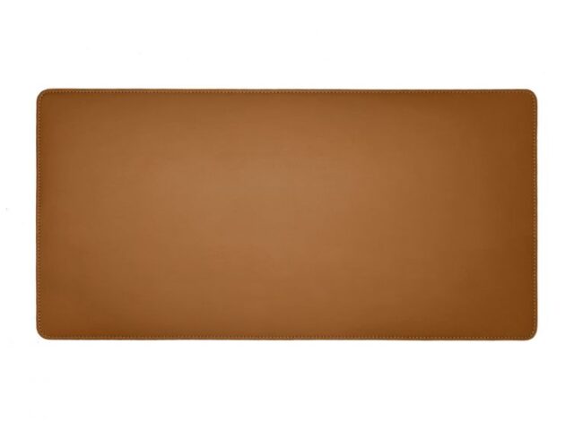 Lavoisier Maroquinier - Grand sous-main en cuir gold - 80x40 cm
