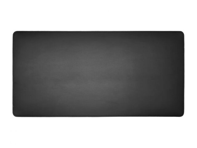 Lavoisier Maroquinier - Grand sous-main en cuir noir - 80x40 cm