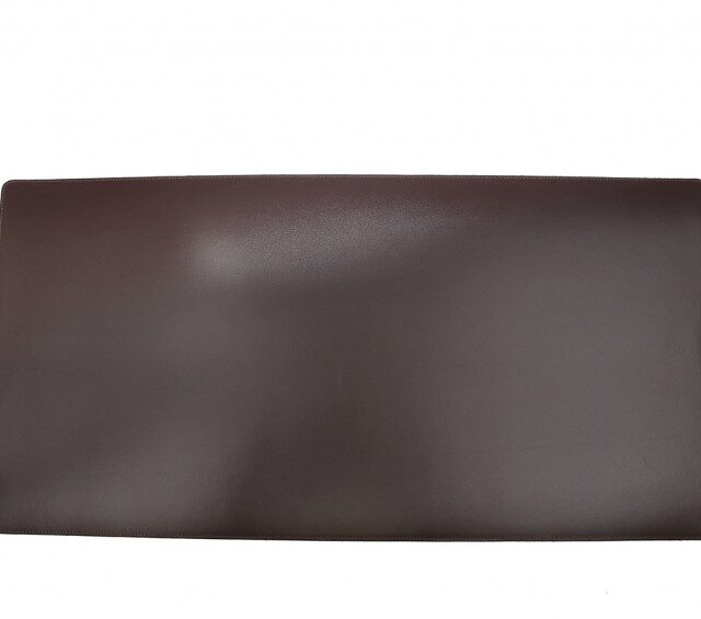 Lavoisier Maroquinier - Grand sous-main en cuir noir - 80x40 cm