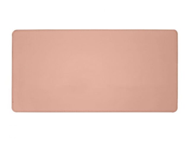 Lavoisier Maroquinier - Grand sous-main en cuir rose - 80x40 cm