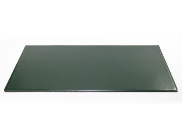 Lavoisier Maroquinier - Grand sous-main en cuir vert anglais "Premium" - 80x40 cm