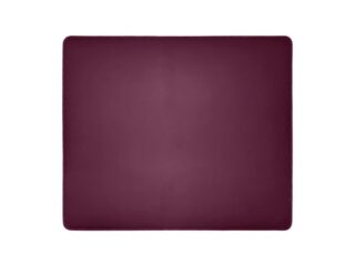 LAVOISIER Maroquinier - Grand tapis de souris en cuir bordeaux – XL – 38×32 cm