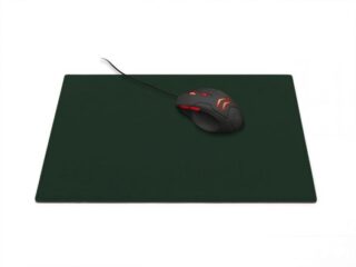 grand tapis de souris en cuir vert anglais xl 38x32 cm