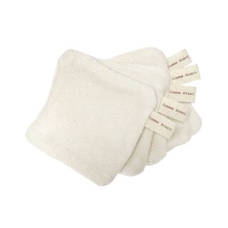 Comme Avant - Lot de 5 Lingettes lavables en coton – Version 1