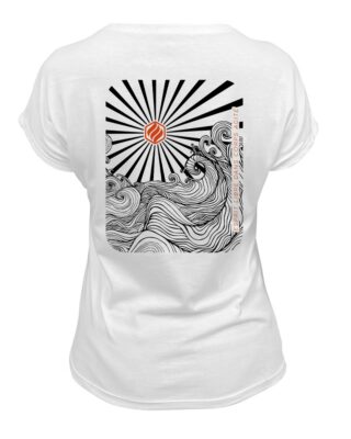 Adrenagliss - Nijima  TEE SHIRT FEMME FABRIQUÉ EN FRANCE EN COTON BIO