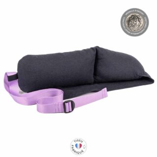 COSY CLUB - Coussin dallaitement sangle mauve · DUOH