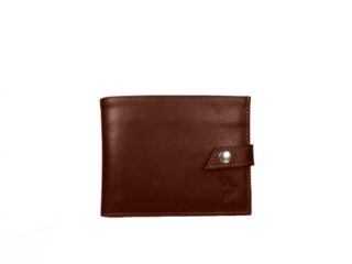 La Guêpe - Petit Portefeuille 3 volets en cuir gold – 440