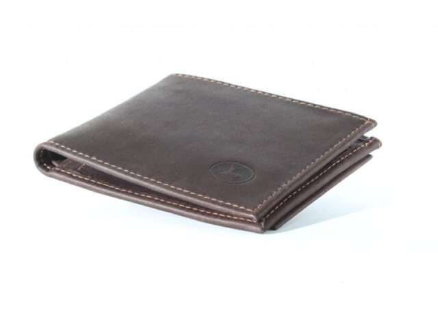 La Guêpe - Petite Maroquinerie - Petit Portefeuille à  l'italienne cuir marron - 496