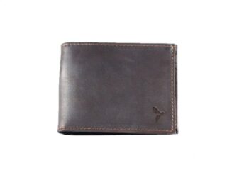 La Guêpe - Petit Portefeuille à  litalienne cuir marron  496