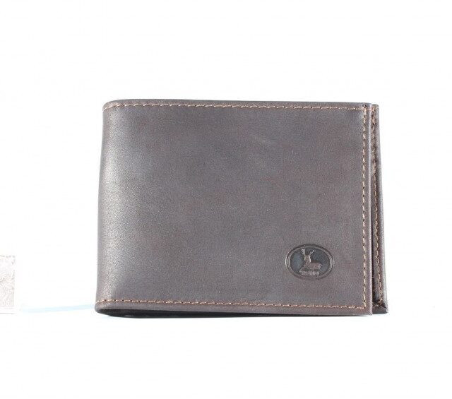 La Guêpe - Petite Maroquinerie - Petit Portefeuille à  l'italienne cuir marron - 496