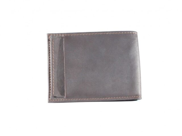 La Guêpe - Petite Maroquinerie - Petit Portefeuille à  l'italienne cuir marron - 496