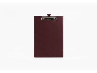 LAVOISIER Maroquinier - Porte-bloc A4 en cuir bordeaux