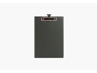 LAVOISIER Maroquinier - Porte-bloc A4 en cuir gris