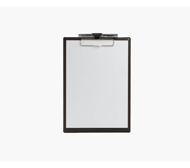 Lavoisier Maroquinier - Porte-bloc A4 en cuir marron foncé