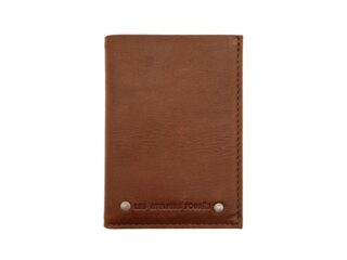 La Guêpe - Porte carte 2 volets en cuir fauve  921