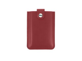LAVOISIER Maroquinier - Porte-carte de visite en cuir rouge  PV500