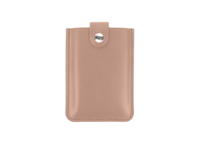 LAVOISIER Maroquinier - Porte-carte de visite en cuir rose – PV500