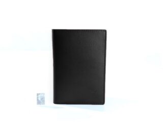 La Guêpe - Porte-cartes en cuir de veau noir 12 Cartes  120