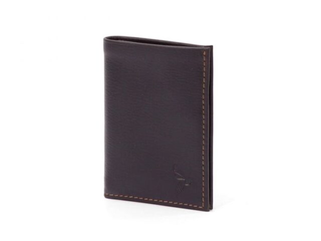La Guêpe - Petite Maroquinerie - Porte-cartes pour homme en cuir marron 8 Cartes - 300