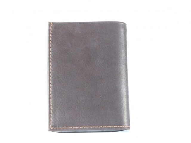 La Guêpe - Petite Maroquinerie - Porte-cartes pour homme en cuir marron 8 Cartes - 300