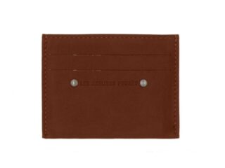 La Guêpe - Porte-cartes 4 cartes anti-rfid en cuir cognac  930 X