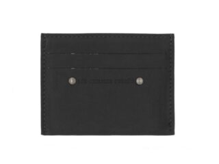 La Guêpe - Porte-cartes 4 cartes anti-rfid en cuir noir  930 X