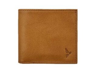 La Guêpe - Porte-cartes à l’italienne “Luxe”  tout cuir Gold 6 Cartes – PM-011-01