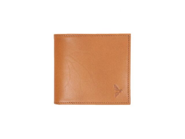 La Guêpe - Petite Maroquinerie - Porte-cartes à l'italienne "Luxe"  tout cuir Gold 6 Cartes - PM-011-01