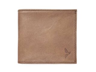 La Guêpe - Porte-cartes à litalienne Luxe tout cuir marron 6 Cartes  PM-011-01