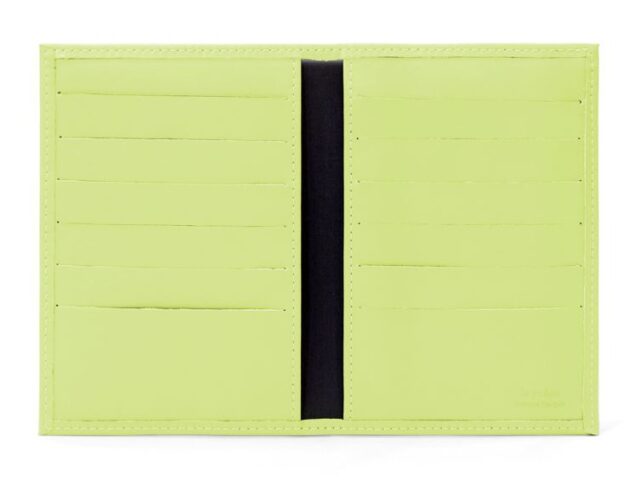 La Guêpe - Petite Maroquinerie - Porte-cartes double anis - 120