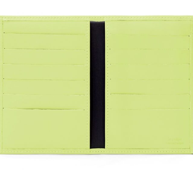 La Guêpe - Petite Maroquinerie - Porte-cartes double anis - 120