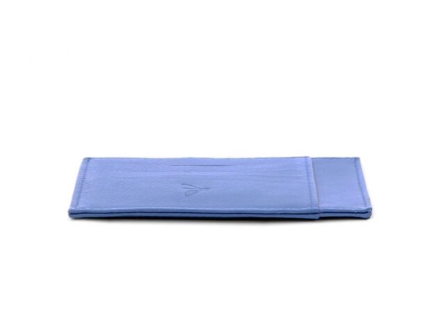 La Guêpe - Petite Maroquinerie - Porte-cartes compact bleu de prusse - 575