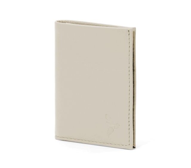 La Guêpe - Petite Maroquinerie - Porte-cartes compact en cuir beige - 300