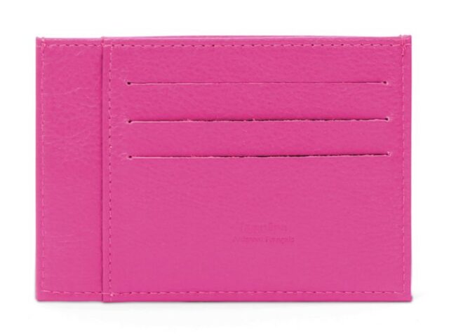 La Guêpe - Petite Maroquinerie - Porte-cartes compact fuchsia - 575