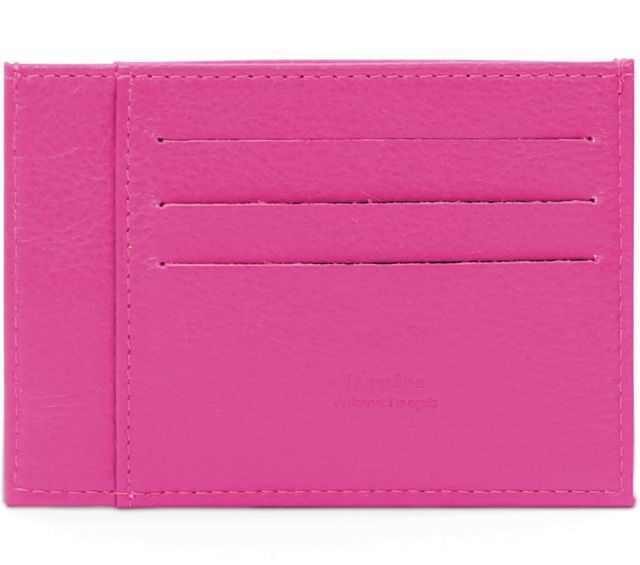 La Guêpe - Petite Maroquinerie - Porte-cartes compact fuchsia - 575
