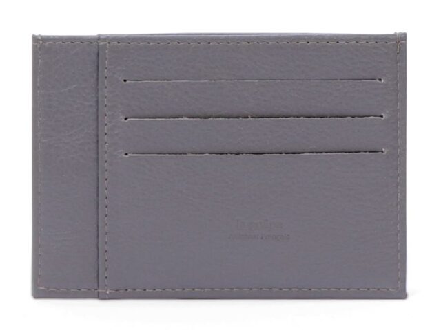 La Guêpe - Petite Maroquinerie - Porte-cartes compact gris - 575
