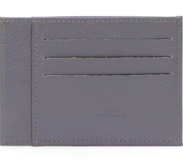 La Guêpe - Petite Maroquinerie - Porte-cartes compact gris - 575