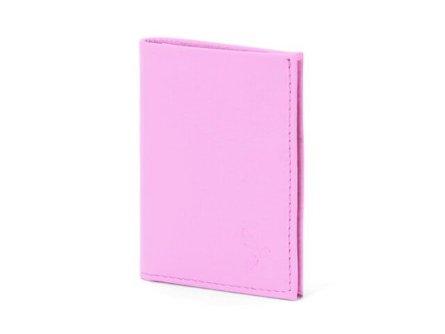 La Guêpe - Petite Maroquinerie - Porte-cartes compact en cuir rose - 300