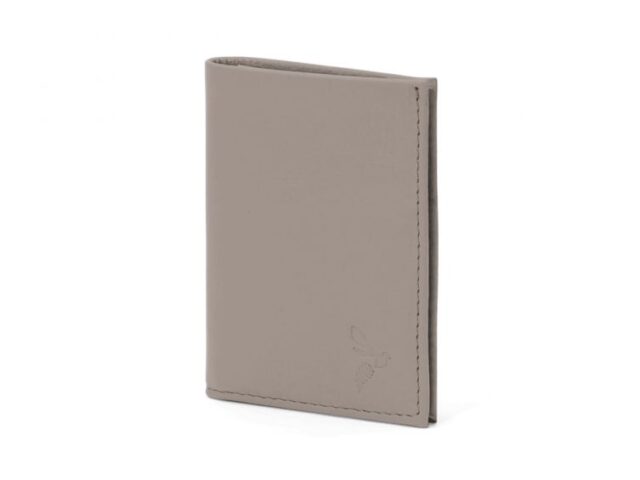 La Guêpe - Petite Maroquinerie - Porte-cartes compact en cuir taupe - 300