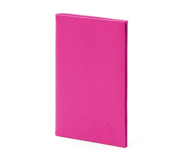 La Guêpe - Petite Maroquinerie - Porte-cartes double fuchsia - 120