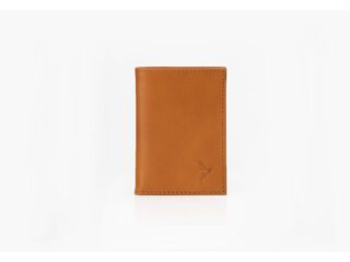 La Guêpe - Porte-cartes Luxe tout cuir gold et bleu 8 Cartes  PM-018-01