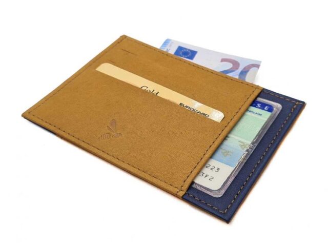 bicolore gold et bleu 6 Cartes - PM-013-01