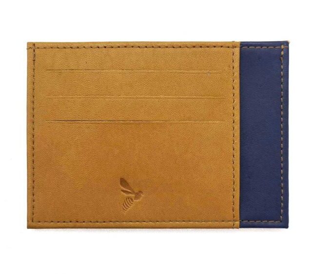 La Guêpe - Petite Maroquinerie - Porte-cartes ouvert "Luxe" tout cuir