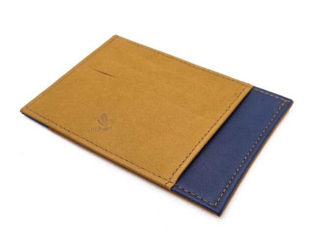 La Guêpe - Petite Maroquinerie - Porte-cartes ouvert "Luxe" tout cuir