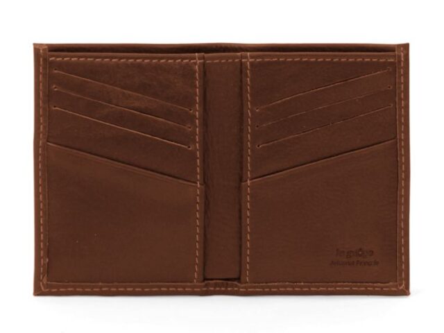 La Guêpe - Petite Maroquinerie - Porte-cartes pour homme en cuir gold 8 Cartes - 300